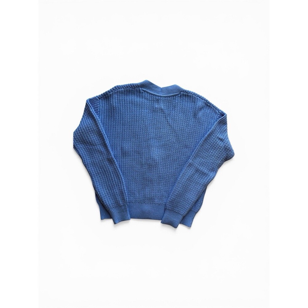 GAP Women’s Blue Knit Cardigan Sweater Button Front Long Sleeve Size XXS - Picture 5 of 15